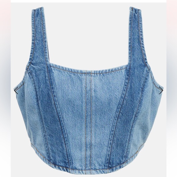 Frame Denim Tops - FRAME denim corset top size small great condition